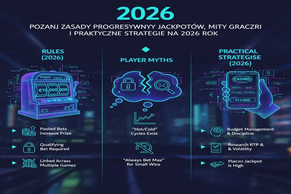 Jackpoty progresywne 2026: matematyka i realne szanse